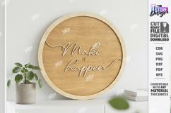 Motivational Wall Sign Laser Cut | Home Decor | Wall Decor Product Image 1