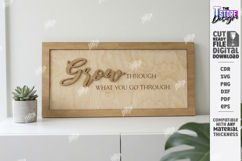 Motivational Wall Sign Laser Cut | Home Decor | Wall Decor Product Image 1