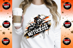 Motorcross Sports Dirt Bike Rider PNG Product Image 4