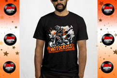 Motorcross Sports Dirt Bike Rider PNG Product Image 8