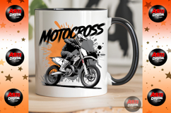Motorcross Sports Dirt Bike Rider PNG Product Image 6
