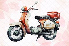 Motorbike Vintage Watercolor Sublimation Product Image 4