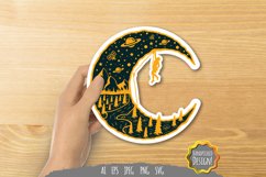Mount Climbing Adventure Sticker Product Image 1