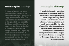 Mount Sagilite Modern Serif Family Typeface Product Image 9
