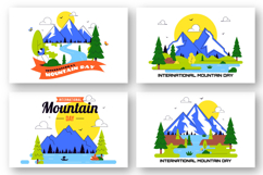 10 International Mountain Day Illustration Product Image 2