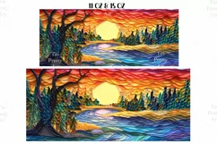 Mountain 3D Mug Wrap Sublimation Designs, 3d Mug, Hot Balloons Png