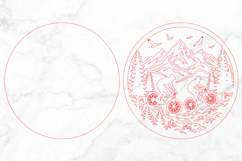 Mountain Biking Laser Cut SVG Product Image 3