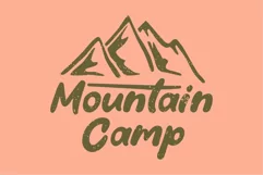 Mountain Camp SVG Outdoor T Shirt Design Product Image 2