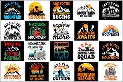 Mountain bundle sublimation Design Bundle | Mountain svg Product Image 2