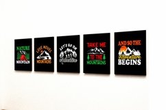 Mountain bundle sublimation Design Bundle | Mountain svg Product Image 6