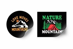 Mountain bundle sublimation Design Bundle | Mountain svg Product Image 8