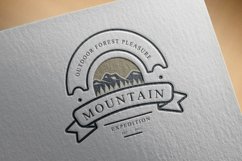 outdoor mountain adventure logo Product Image 2