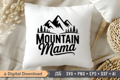 Mountain Mama SVG File | Camping SVG | Outdoor Designs Product Image 4