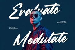 Mountain Silent Modern Brush Font Product Image 3