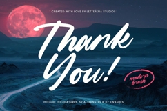 Mountain Silent Modern Brush Font Product Image 20