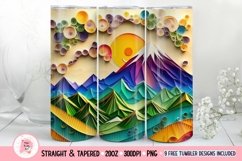 Mountain Tumbler Wrap, 20 oz tumbler wrap, Mountain png, Mountain Tumbler Wrap
