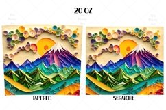 Mountain Tumbler Wrap, 20 oz tumbler wrap, Mountain png, Mountain Tumbler Wrap