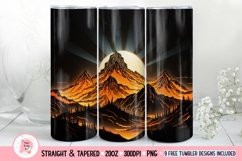 Mountain Tumbler Wrap, 20 oz tumbler wrap, Mountain png, Mountain Tumbler Wrap