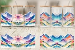 Mountain Vistas Landscape Glass Can Wraps Product Image 4