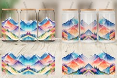 Mountain Vistas Landscape Glass Can Wraps Product Image 6