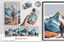 Digital Paper Mountain Product Image 1