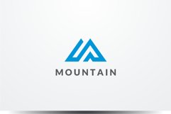 Mountain - Letter M Logo Template Product Image 1