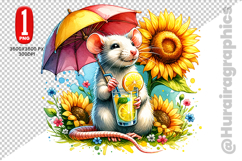 Cute Mouse Clipart - PNG File Product Image 2