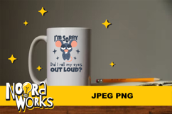 Sarcatic Cute Animal Quote 300 DPI PNG Product Image 2