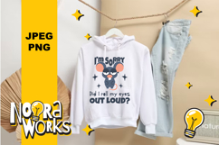 Sarcatic Cute Animal Quote 300 DPI PNG Product Image 3