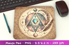 Esoteric Galaxy Mouse Pad PNG Product Image 1