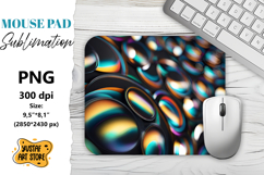 Abstract Mouse Pad sublimation design Product Image 1