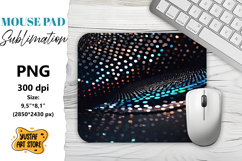 Abstract Shine Mouse Pad sublimation design Product Image 1