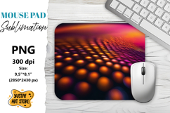 Abstract Mouse Pad sublimation design Product Image 1