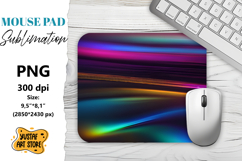 Abstract Mouse Pad sublimation design Product Image 1