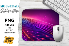 Abstract Shine Mouse Pad sublimation design Product Image 1