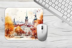 Romantic Autumn Leaves Mouse Pad Product Image 2