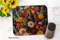 Guadalupe Mouse Pad Sublimation PNG | Our Lady of Guadalupe Product Image 1