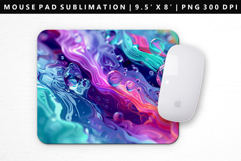 Abstract Mouse Pad Design | Mouse Pad Sublimation PNG Product Image 1