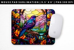 Bird Mouse Pad Design | Mouse Pad Sublimation PNG Product Image 1