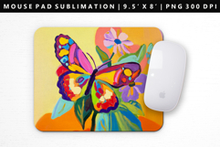 Abstract Mouse Pad Design | Mouse Pad Sublimation PNG Product Image 1