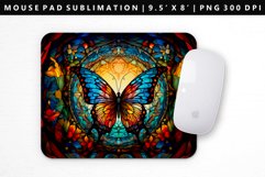 Butterfly Mouse Pad Design | Mouse Pad Sublimation PNG Product Image 1