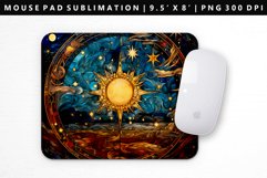 Celestial Mouse Pad Design | Mouse Pad Sublimation PNG Product Image 1