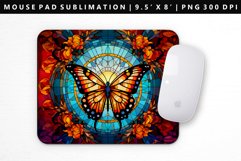 Butterfly Mouse Pad Design | Mouse Pad Sublimation PNG Product Image 1
