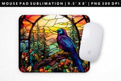 Bird Mouse Pad Design | Mouse Pad Sublimation PNG Product Image 1