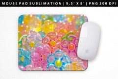 Flower Mouse Pad Design | Mouse Pad Sublimation PNG Product Image 1