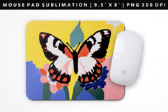 Abstract Mouse Pad Design | Mouse Pad Sublimation PNG Product Image 1