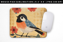 Hanafuda Mouse Pad Design | Mouse Pad Sublimation PNG Product Image 1