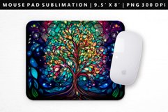 Tree Mouse Pad Design | Mouse Pad Sublimation PNG Product Image 1