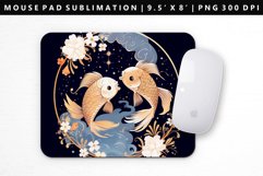 Zodiac Sign Mouse Pad Design | Mouse Pad Sublimation PNG Product Image 1