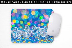 Flower Mouse Pad Design | Mouse Pad Sublimation PNG Product Image 1